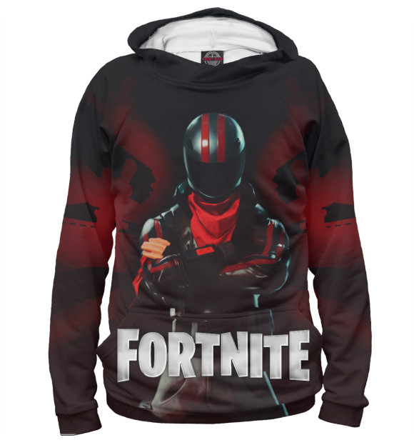 Женское худи с изображением FORTNITE цвета Белый