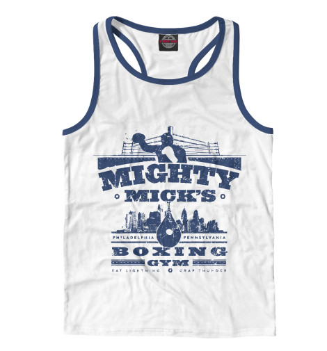 

Майки борцовки Print Bar, Белый, Boxing Gym