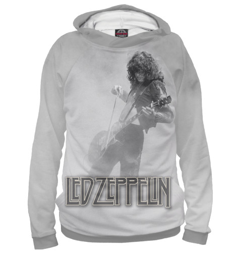 

Худи Print Bar, Белый, Led Zeppelin Jimmy Page