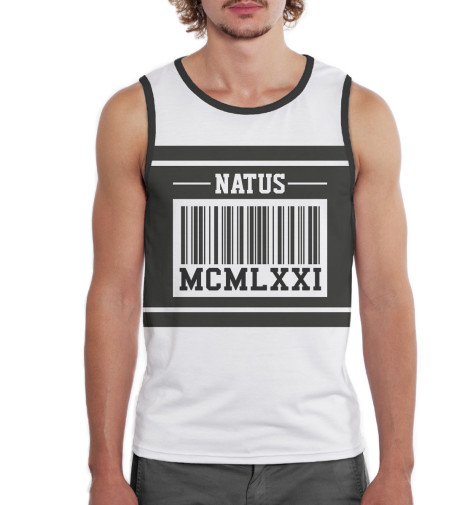 

Майки Print Bar, Белый, MCMLXXI — 1971