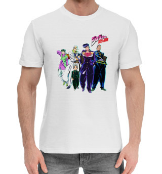 Мужская хлопковая футболка JoJo's Bizarre Adventure