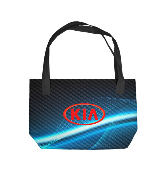 Пляжная сумка с изображением KIA SPORT цвета 