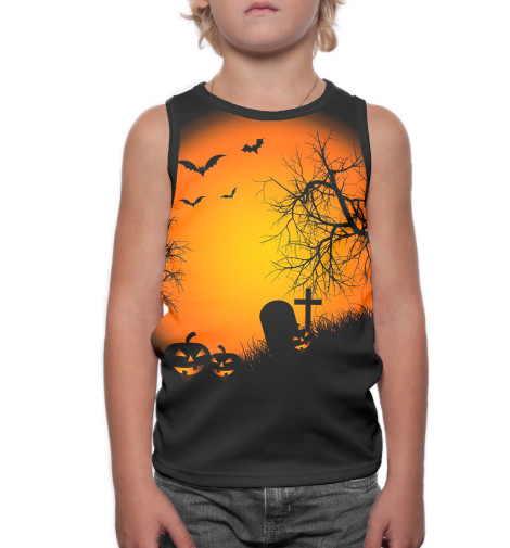 

Майки Print Bar, Белый, Halloween