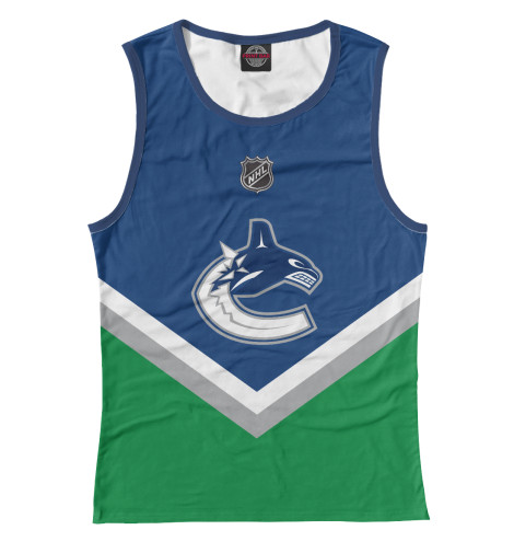 

Майки Print Bar, Белый, Vancouver Canucks
