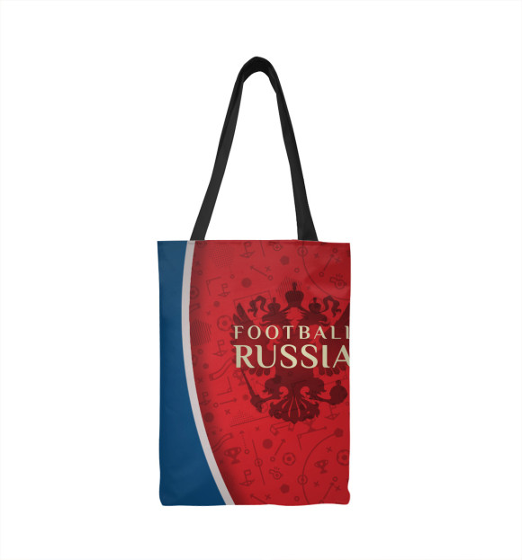Сумка-шоппер с изображением Football Russia цвета 