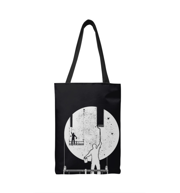 Сумка-шоппер с изображением Небесные маляры цвета 