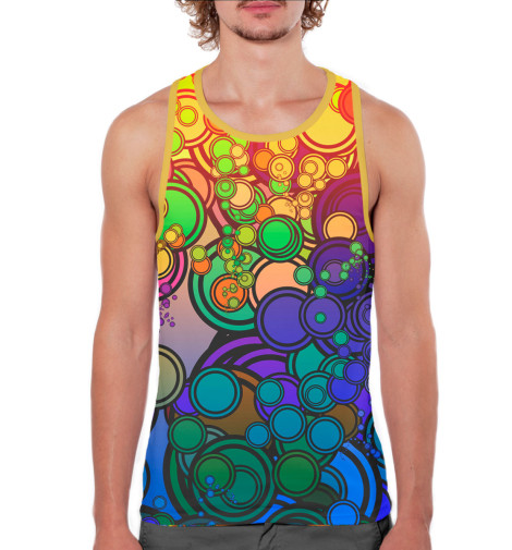 

Майки борцовки Print Bar, Белый, Круги