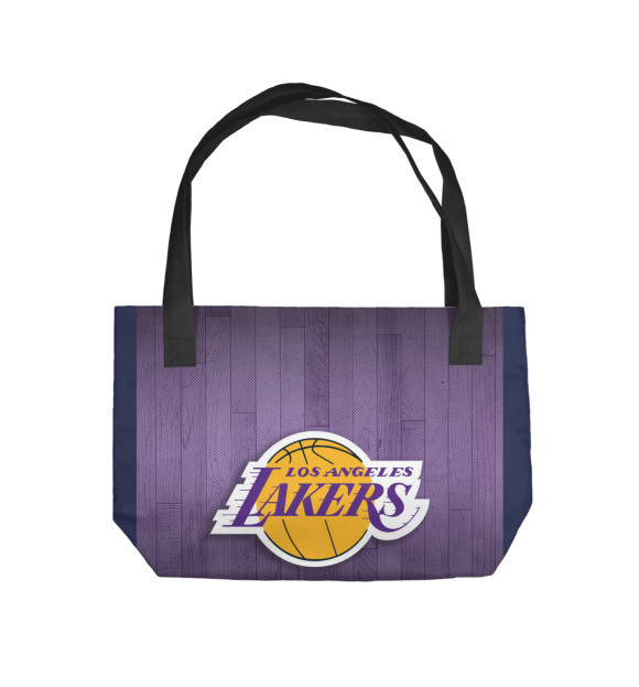 Пляжная сумка с изображением Los Angeles Lakers цвета 