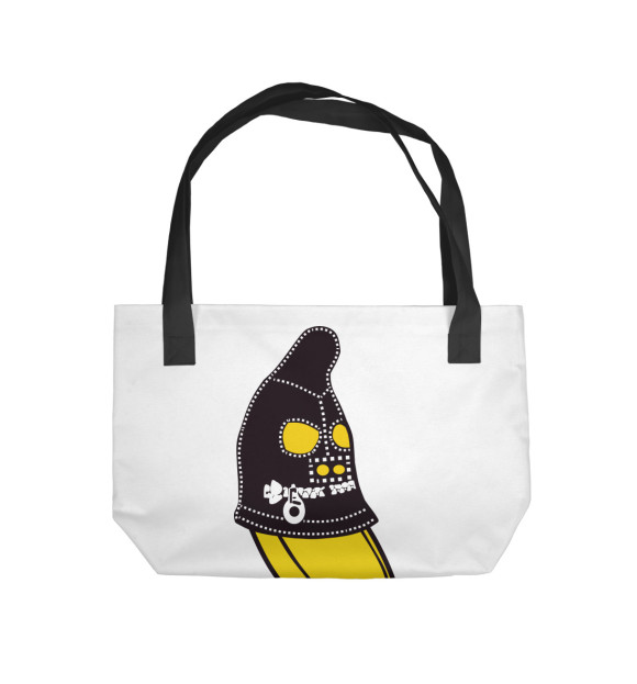 Пляжная сумка с изображением Банан бдсм цвета 