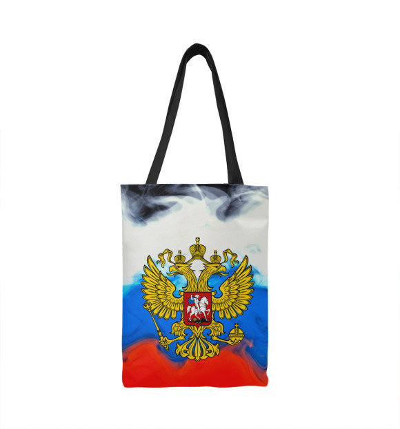 Сумка-шоппер с изображением Russia цвета 