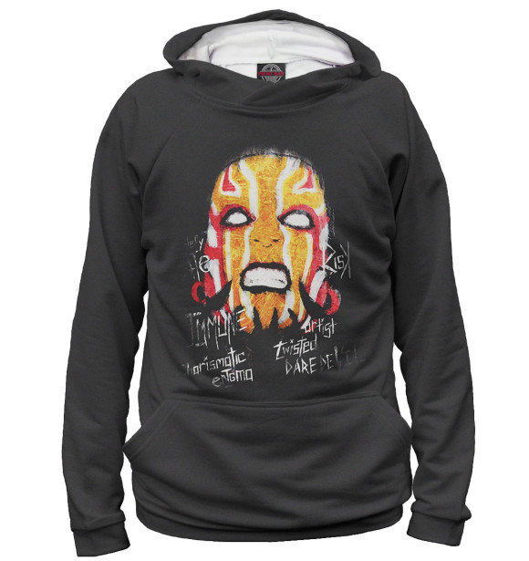 Женское худи с изображением Джефф Харди цвета Белый