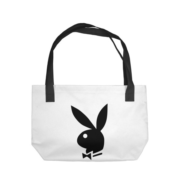Пляжная сумка с изображением Playboy цвета 
