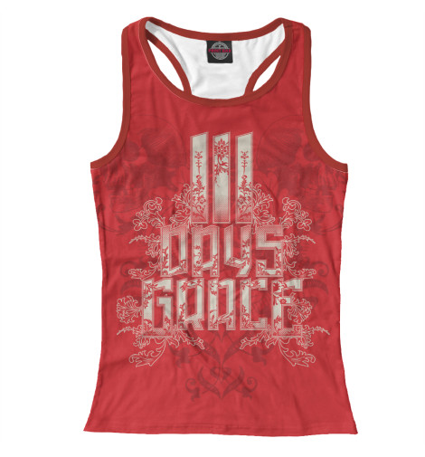 

Майки борцовки Print Bar, Белый, Three Days Grace
