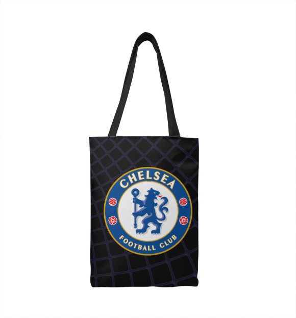 Сумка-шоппер с изображением Chelsea FC цвета 