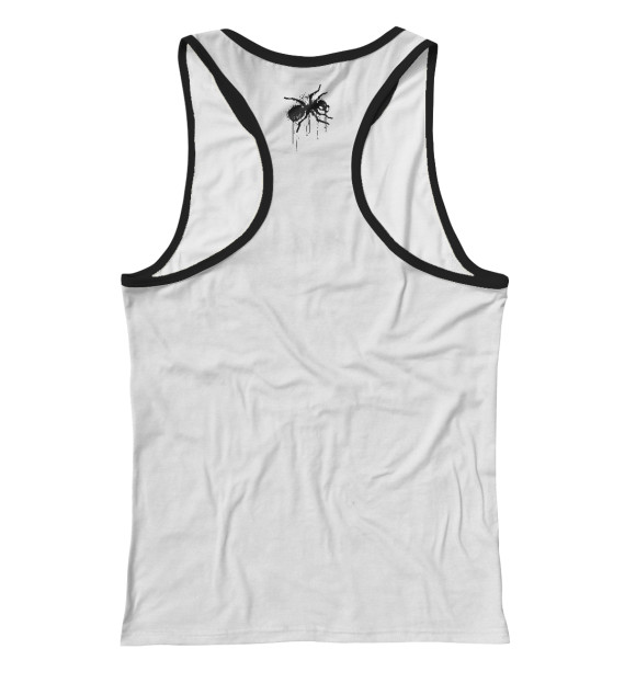 Женская майка-борцовка с притом The Prodigy цвета Белый Женская майка-борцовка с изображением The Prodigy цвета Белый