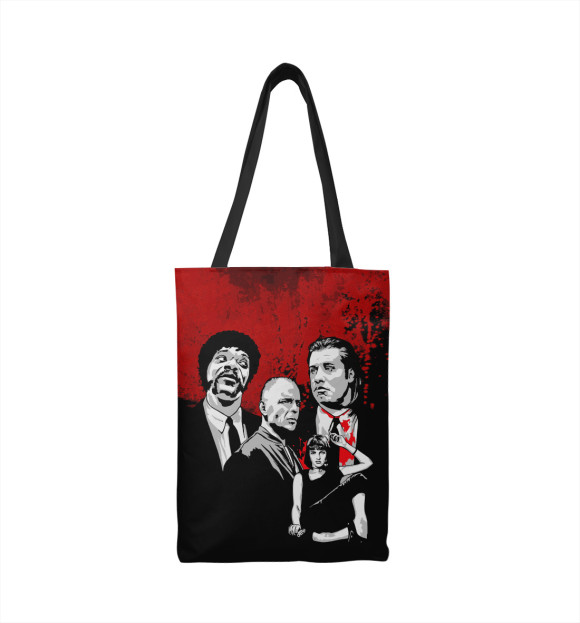 Сумка-шоппер с изображением Pulp Fiction цвета 