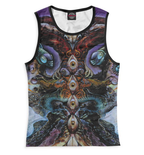 

Майки Print Bar, Белый, Psychedelic