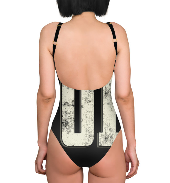 Купальник-боди с изображением Арсений 01 цвета 