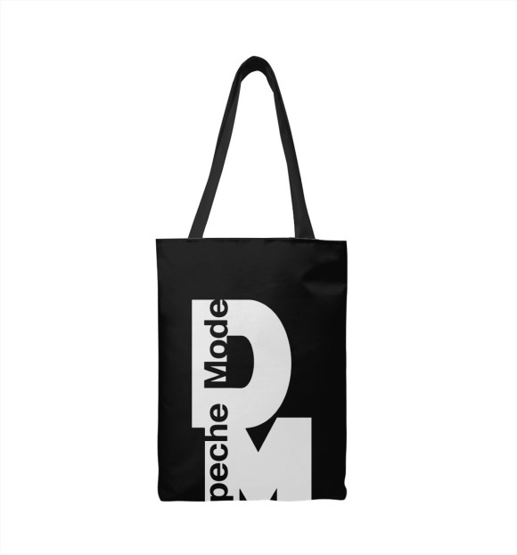 Сумка-шоппер с изображением Depeche Mode цвета 