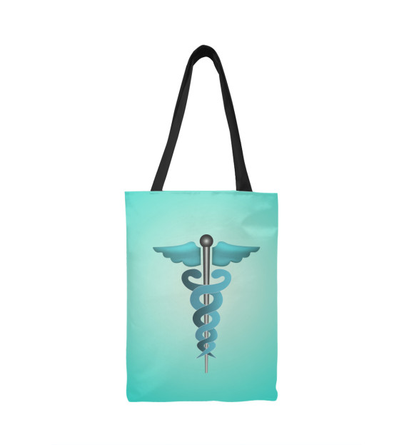 Сумка-шоппер с изображением Doctor цвета 