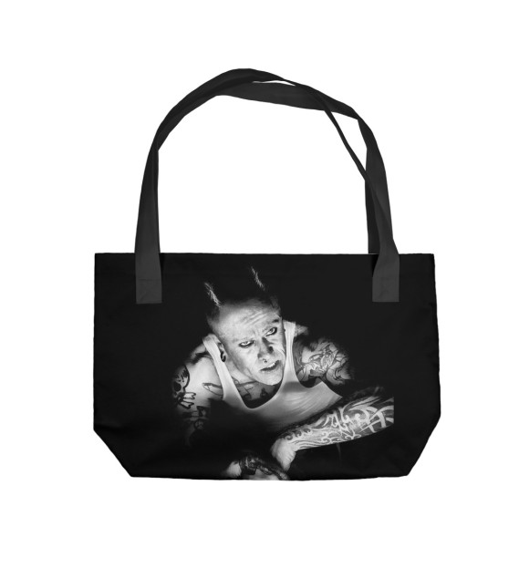 Пляжная сумка с притом The Prodigy цвета  Пляжная сумка с изображением The Prodigy цвета