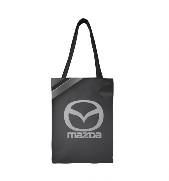 Сумка-шоппер с изображением Mazda цвета 