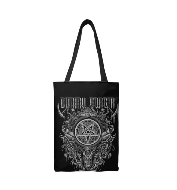 Сумка-шоппер с изображением Dimmu Borgir цвета 