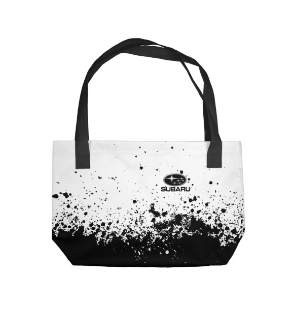 Пляжная сумка с изображением SUBARU SPORT цвета 