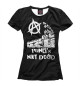 Футболка для девочек Punks Not Dead