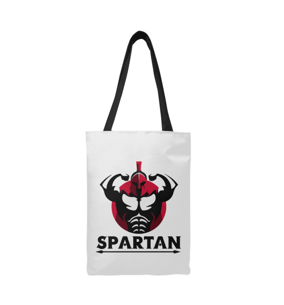 Сумка-шоппер с изображением Spartan цвета 