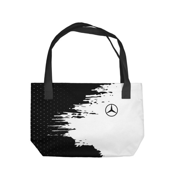 Пляжная сумка с изображением MERCEDES-BENZ sport цвета 