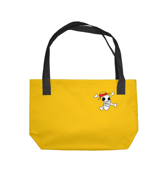 Пляжная сумка с изображением Рисунок от Луффи цвета 