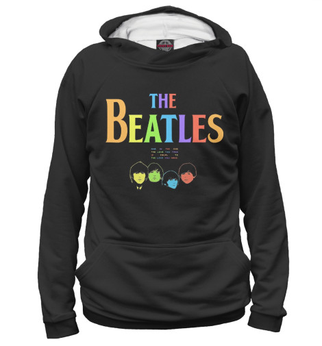 

Худи Print Bar, Белый, The Beatles