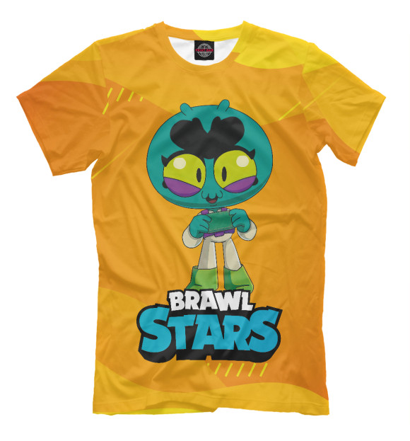Футболка для мальчиков с изображением BrawlStars Eve Ева цвета Белый