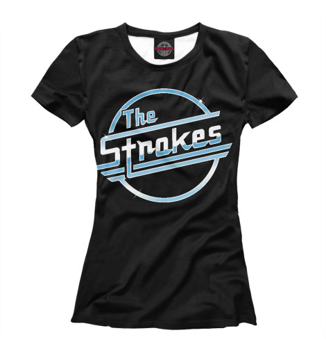 

Футболки Print Bar, Белый, The Strokes