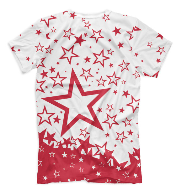 Мужская футболка с изображением Эдуард Стрельцов цвета Белый