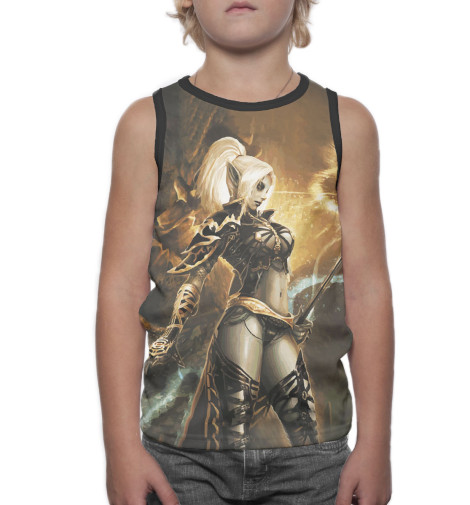 

Майки Print Bar, Белый, Lineage 2