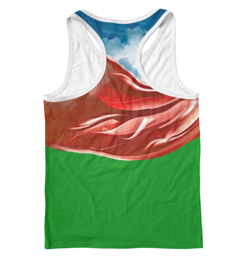 

Майки борцовки Print Bar, Белый, Азербайджан