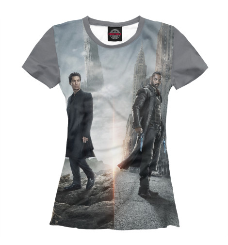 

Футболки Print Bar, Белый, Темная башня