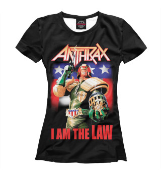 Футболка для девочек Anthrax