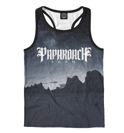 

Майки борцовки Print Bar, Белый, Papa Roach