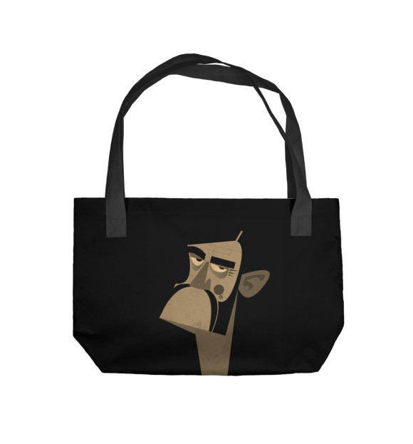 Пляжная сумка с изображением Motorhead цвета 