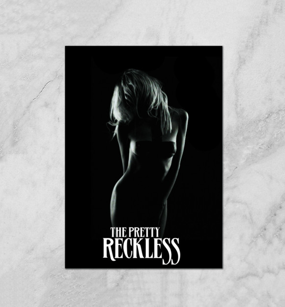 Плакат с изображением The Pretty Reckless цвета Белый