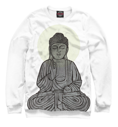 Свитшоты Print Bar, Белый, Buddha Shakyamuni