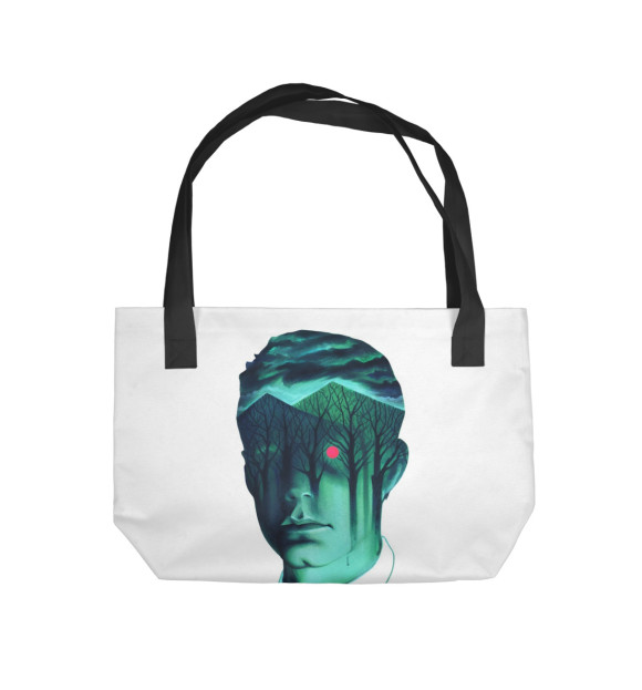 Пляжная сумка с изображением Дейл Купер цвета 
