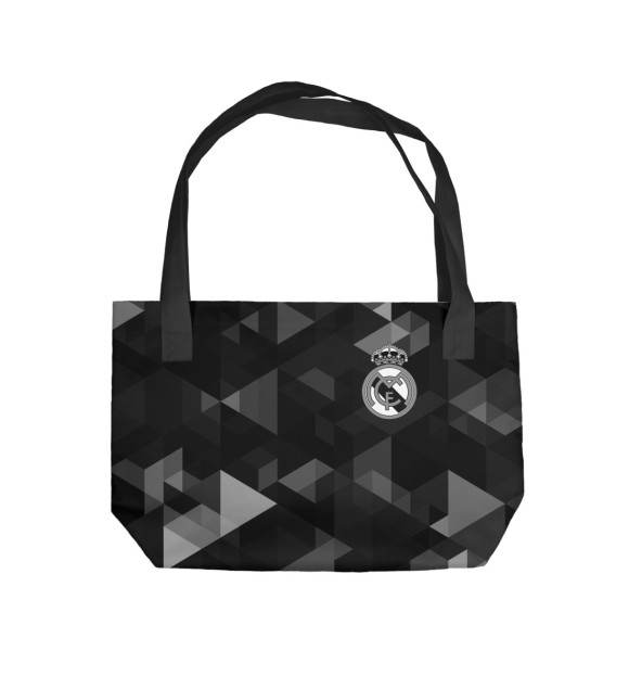 Пляжная сумка с изображением Real Madrid Abstract Collection цвета 