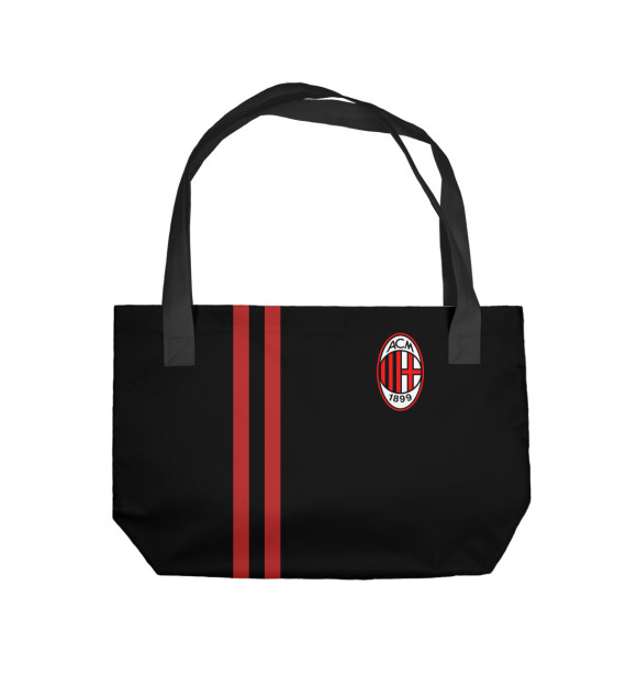 Пляжная сумка с изображением Milan цвета 
