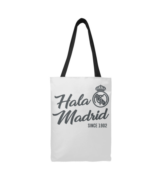 Сумка-шоппер с изображением Реал Мадрид цвета 
