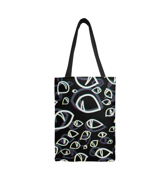 Сумка-шоппер с притом Глаза цвета  Сумка-шоппер с изображением Глаза цвета