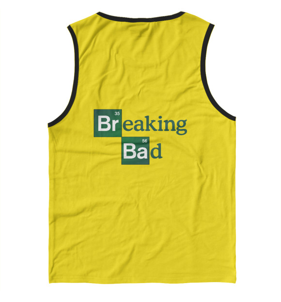 Майка для мальчика с изображением Breaking bad цвета Белый